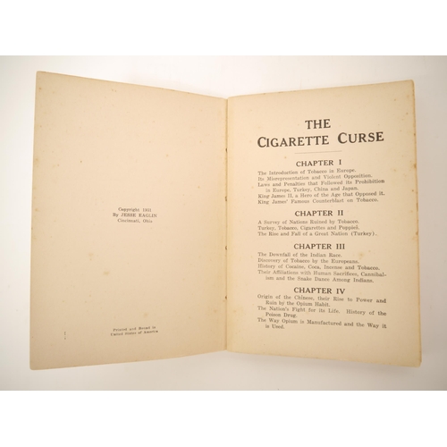 9104 - (Tobacco, Smoking, Narcotics, Anti Smoking.) Jesse Eaglin: 'The CC Cough-fin Brand Cigarettes', Cinc... 