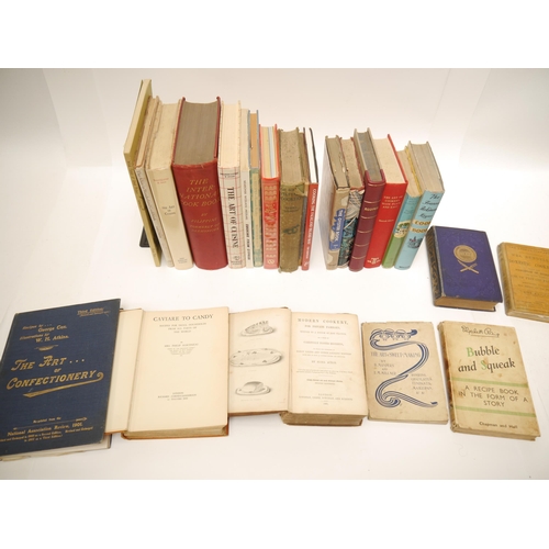 9113 - (Gastronomy, Cookery.) A collection of 24 assorted titles, including a manuscript cookery recipt boo... 