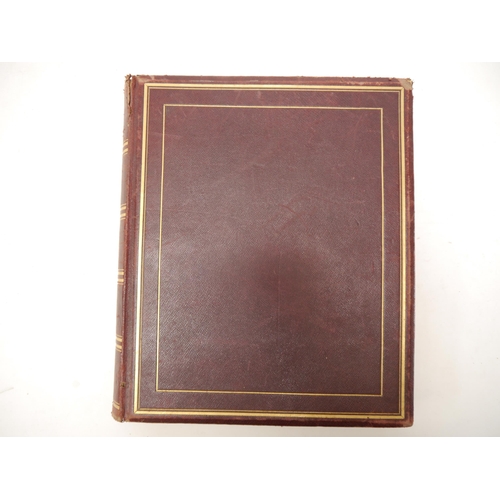 9019 - A circa late 19th Century photograph album containing approximately 18 albumen print and other photo... 