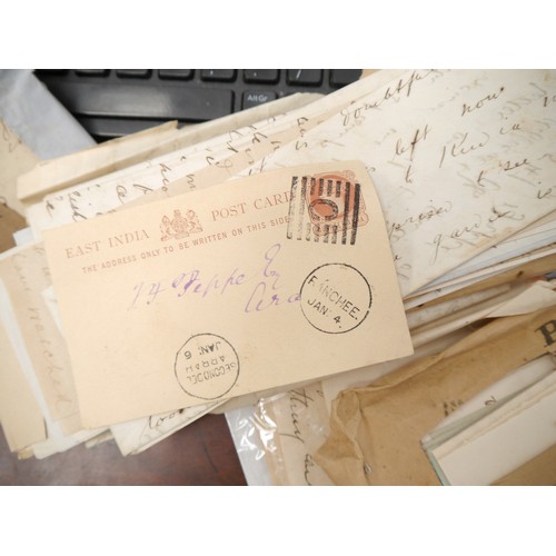 9015 - An archive of letters circa 1870's-1900 relating to the Peppé family of India, of Ranchi and Chota N... 