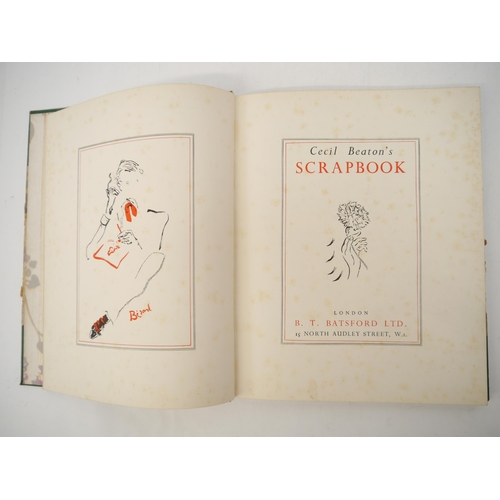 9154 - Cecil Beaton: 'Cecil Beaton's Scrapbook', London, B.T. Batsford, 1937, 1st edition, colour & b/w ill... 