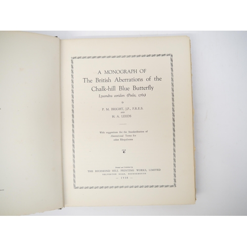 9405 - (Butterflies, Lepidoptera.) P.M. Bright & H.A. Leeds: 'A Monograph of The British Aberrations of the... 