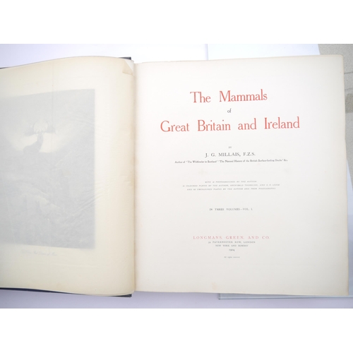 9364 - John Guille Millais: 'The Mammals of Great Britain and Ireland', London, Longmans, Green and Co., 19... 