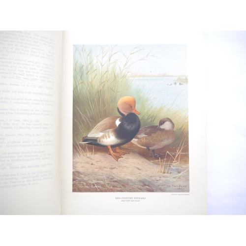 9366 - John Guille Millais: 'British Diving Ducks', London, Longmans, Green and Co., 1913, 1st edition, lim... 