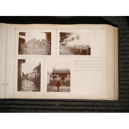 9009 - (China, Xi River, Wuzhou, Guangxi, Guangdong, Pearl River.) Photograph Album WEST RIVER TRIPS. China... 