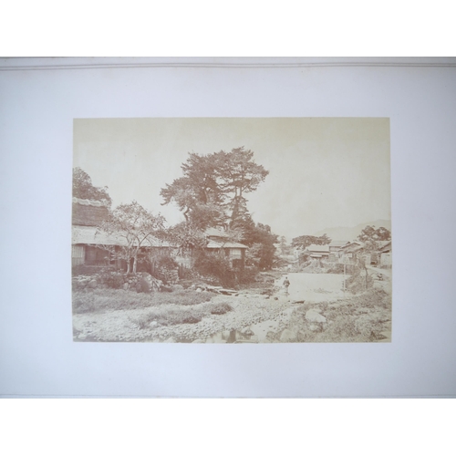 9010 - (Lai Afong, China, Canton, Hong Kong, Singapore, Asia.) Three large photograph albums containing 145... 