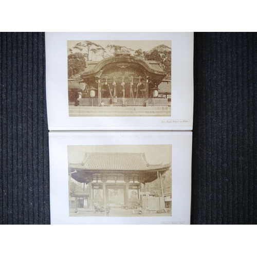 9010 - (Lai Afong, China, Canton, Hong Kong, Singapore, Asia.) Three large photograph albums containing 145... 