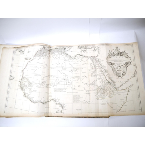 9045 - (Atlas.), EARLIEST ISSUES INCLUDING LOUISIANA, JEAN BAPTISTE BOURGUIGNON D’ANVILLE. A Composite Atla... 