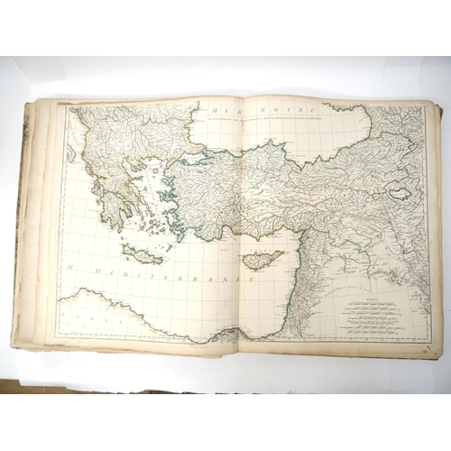 9045 - (Atlas.), EARLIEST ISSUES INCLUDING LOUISIANA, JEAN BAPTISTE BOURGUIGNON D’ANVILLE. A Composite Atla... 