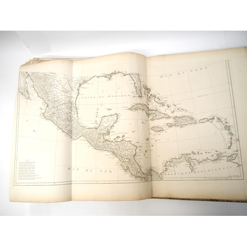 9045 - (Atlas.), EARLIEST ISSUES INCLUDING LOUISIANA, JEAN BAPTISTE BOURGUIGNON D’ANVILLE. A Composite Atla... 