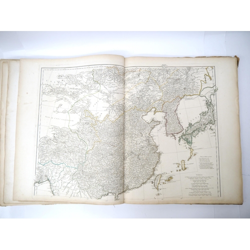 9045 - (Atlas.), EARLIEST ISSUES INCLUDING LOUISIANA, JEAN BAPTISTE BOURGUIGNON D’ANVILLE. A Composite Atla... 