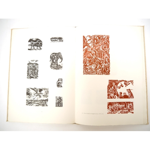 9132 - (Whittington Press.) Hellmuth Weissenborn: 'Hellmuth Weissenborn. Engraver, with an autobiographical... 