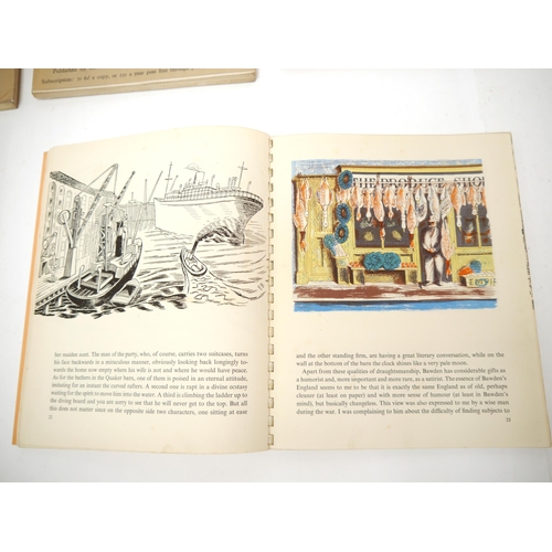 9142 - (Typography, Printing, Illustration, Early Ian Fleming in Print.), 'Alphabet & Image', Shenval Press... 