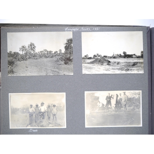 9030 - (South Africa.) A photograph album of South Africa, Rhodesia etc circa 1921, 250+ mounted photograph... 