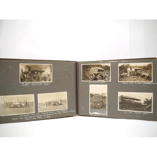 9030 - (South Africa.) A photograph album of South Africa, Rhodesia etc circa 1921, 250+ mounted photograph... 