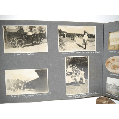 9030 - (South Africa.) A photograph album of South Africa, Rhodesia etc circa 1921, 250+ mounted photograph... 