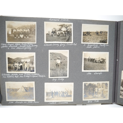 9030 - (South Africa.) A photograph album of South Africa, Rhodesia etc circa 1921, 250+ mounted photograph... 