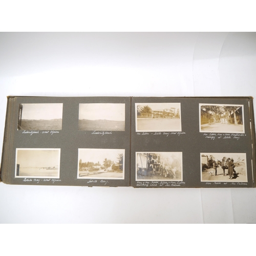 9030 - (South Africa.) A photograph album of South Africa, Rhodesia etc circa 1921, 250+ mounted photograph... 