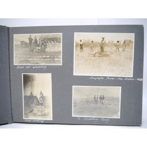 9030 - (South Africa.) A photograph album of South Africa, Rhodesia etc circa 1921, 250+ mounted photograph... 