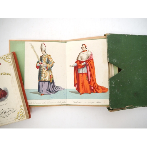 9034 - (Grand Tour, Rome, Vatican Costume.) 'Costumi Della Corte Pontificia', Roma, 1844, 31 hand coloured ... 