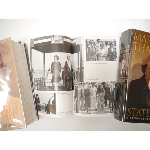 9266 - Margaret Thatcher, 3 titles, all signed first editions, first impressions, all published London, Har... 