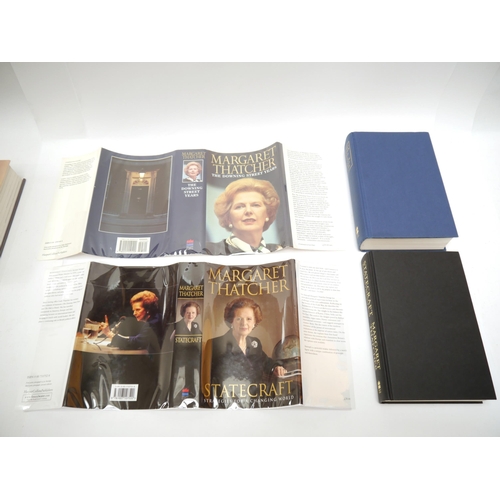 9266 - Margaret Thatcher, 3 titles, all signed first editions, first impressions, all published London, Har... 