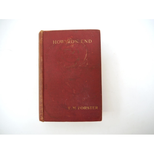 9280 - E.M. Forster: 'Howards End', London, Edward Arnold, 1910, 1st edition, seemingly an intermediate iss... 