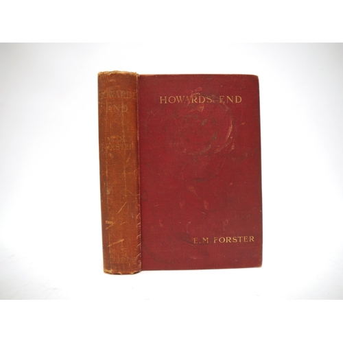 9280 - E.M. Forster: 'Howards End', London, Edward Arnold, 1910, 1st edition, seemingly an intermediate iss... 