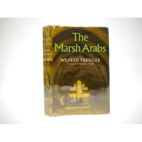 9307 - Wilfred Thesiger: 'The Marsh Arabs', London, Longmans, 1964, 1st edition, 3 maps + 110 b/w photograp... 