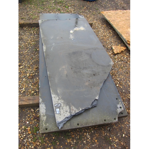 3309 - Three sections of snooker table slate