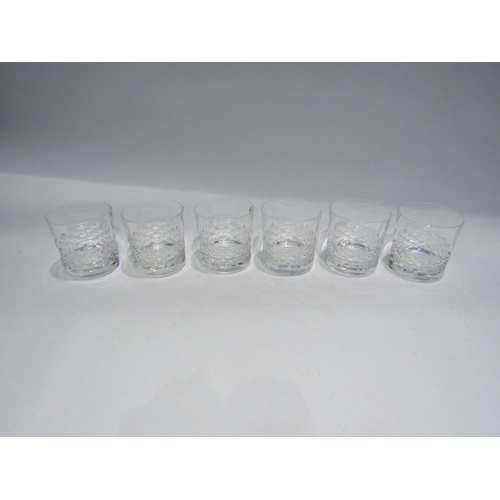 4064 - A set of six Edinburgh Crystal whisky tumblers