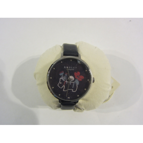 4321 - A Radley lady's wristwatch with Scottie dog design, boxed with paperwork