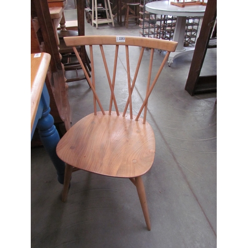 2346 - Four candle stick Ercol chairs