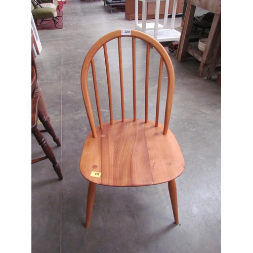 2341 - A blond Ercol chair