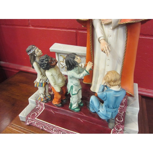 4158 - A large Capodimonte limited edition figural group 