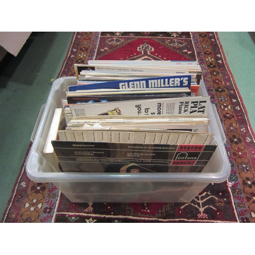 4231 - A collection of assorted vinyl LP records including classical titles  (E) £10-15