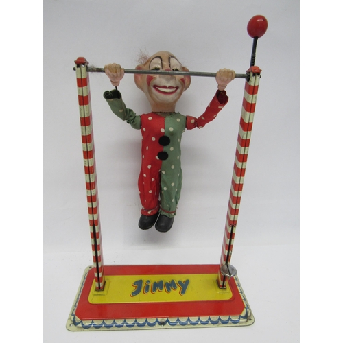 7180 - An Arnold (W. Germany) 'Jimmy' acrobatic clown toy, 35cm tall