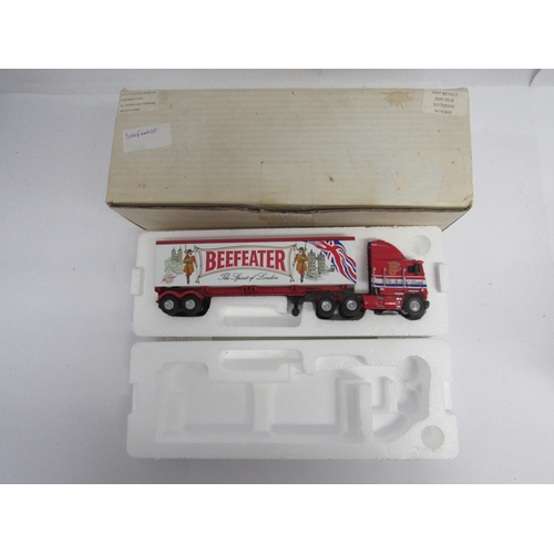 7239 - Nine boxed Matchbox Collectibles diecast vehicles to include KS187/SA-M 'Beefeater' Freightliner Tra... 