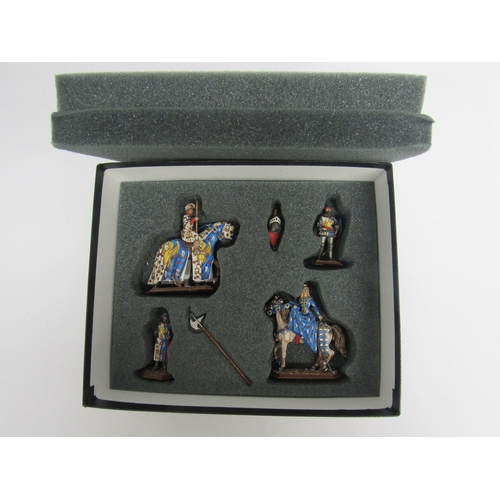 7186 - An AeroArt The St Petersburg Collection set of Russian hand cast and painted miniature figures 'Sir ... 