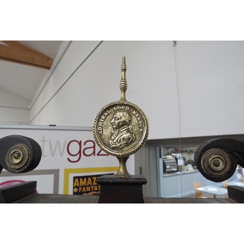 4427 - Circa 1830, An oak cased longcase clock with brass dial and chapter ring, with barley twist to hood.... 