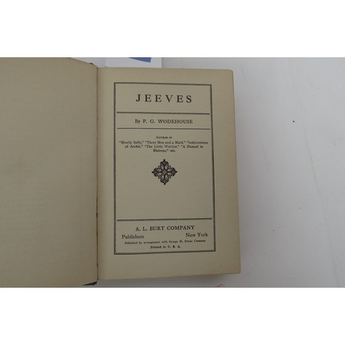 9284 - P.G. Wodehouse, 5 titles, all original cloth, all in dust wrappers: 'Carry On, Jeeves', London, Herb... 