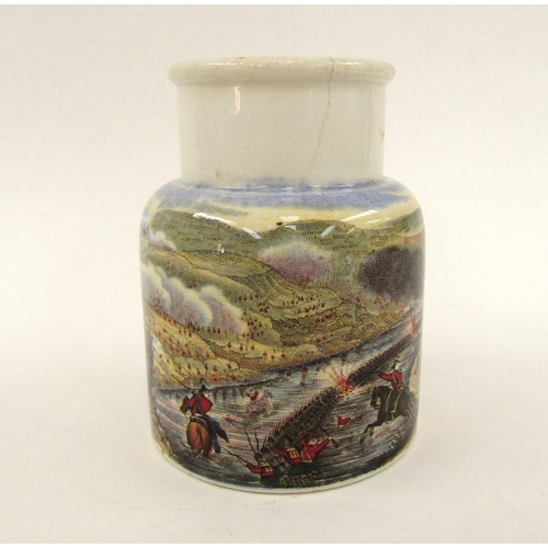 5011 - A Pratt ware jar 