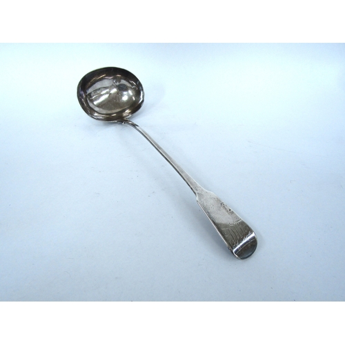 5071 - A silver ladle, London 1801