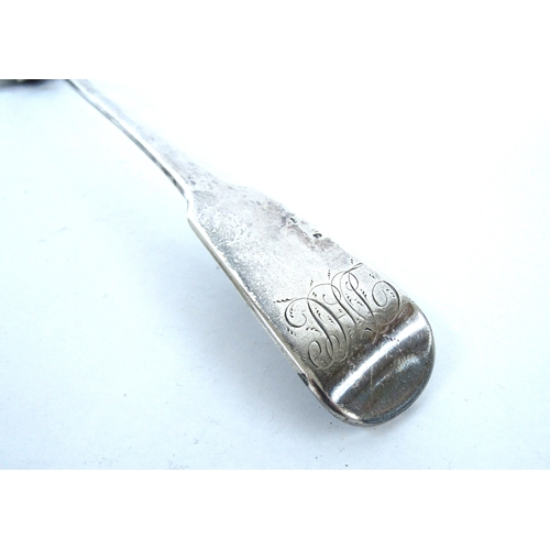 5071 - A silver ladle, London 1801