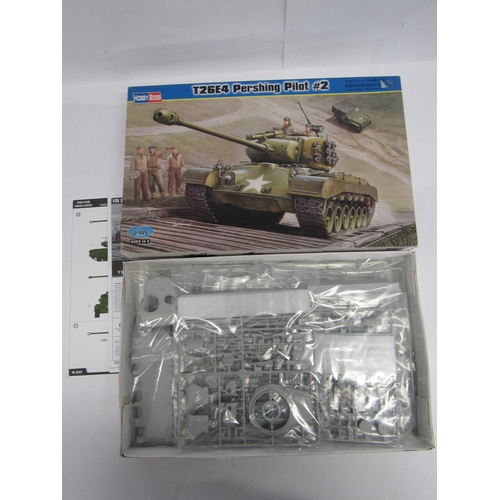 7341 - Five Hobby Boss 1:35 scale military plastic model kits to include82497 Soviet T-26 Light Infantry Ta... 