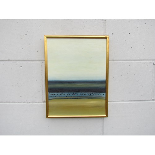 7509 - DAVID HUMPHREYS (b.1937) A framed oil on canvas, seascape. Signed verso. Image size 39.5cm x 29.5cm,... 