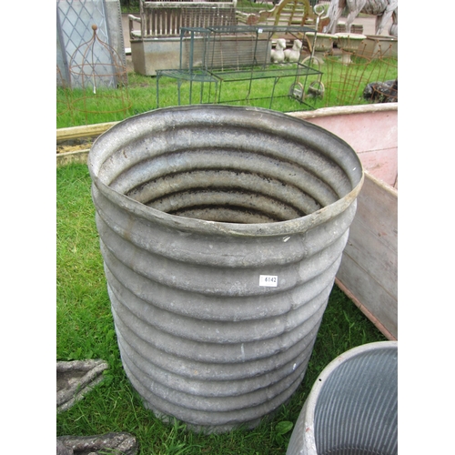 6142 - A corrugated water tank, 31