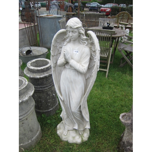 6178 - A 1960's resin figure of an angel, 44