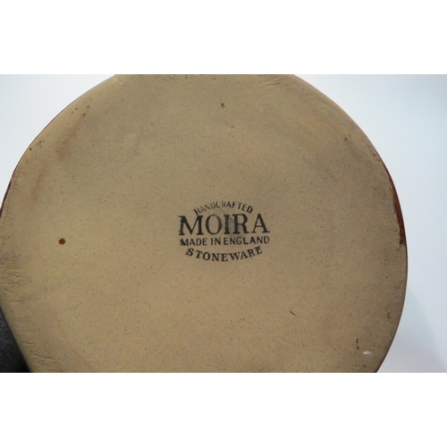 4161 - A Moira, England, stoneware oversized tankard, with 