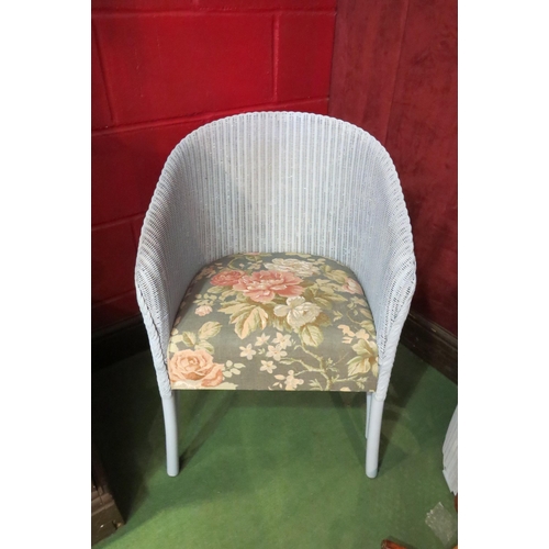 4174 - A 'Lloyd Loom Lusty product' bedroom chair  (R)  £25